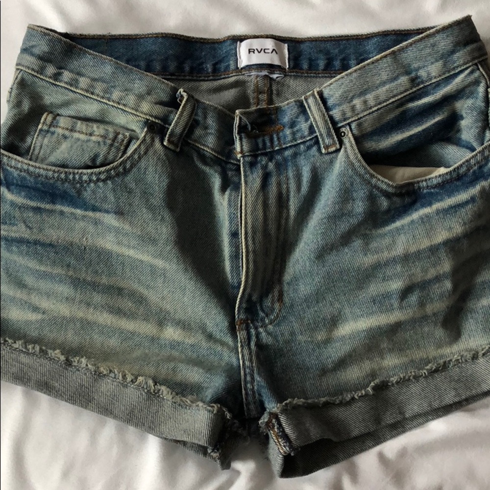 RVCA denim shorts